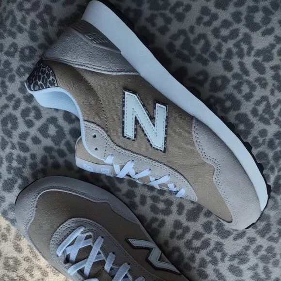 New Balance 515v3 Athletic Lifestyle Sport Trainer WL515SD3 Beige/Leopard/Animal - Picture 2 of 16